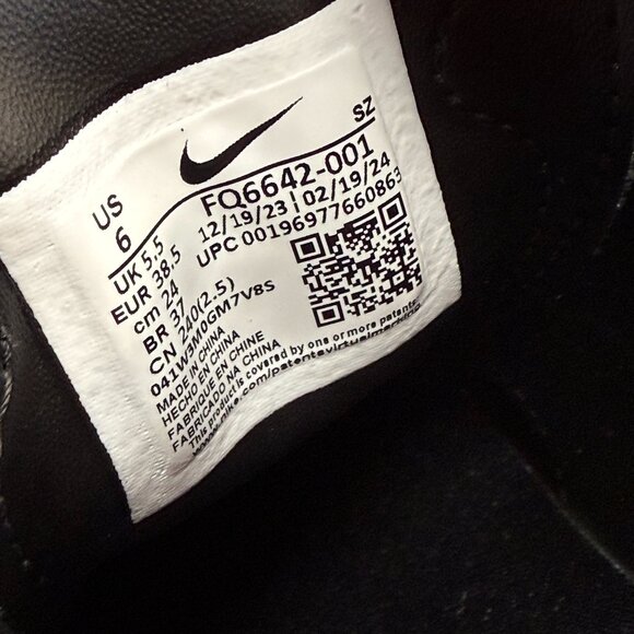 Mens Sz 6/ WMNS 7.5 Nike Jordan ADG 5 Black Fire Red Mens FQ6642-001 NEW - Picture 6 of 6